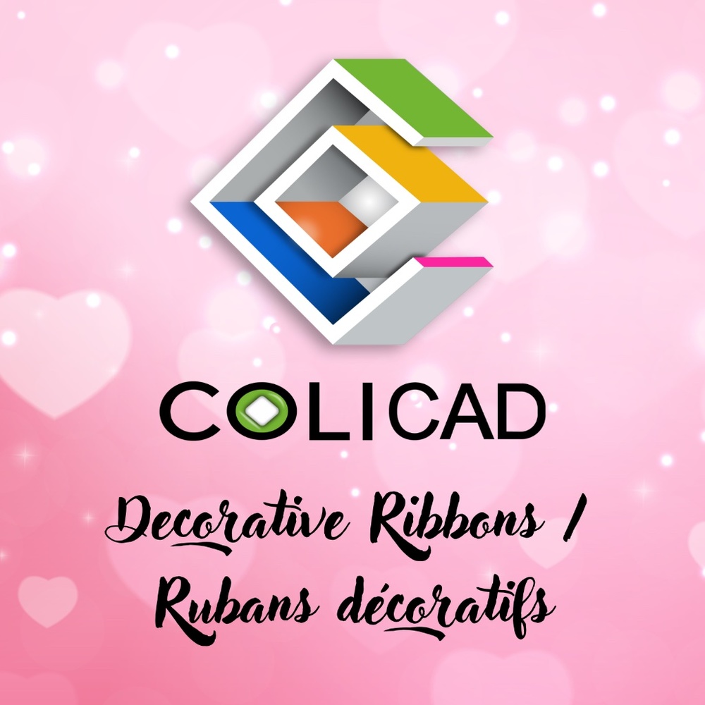 Colicad Decorative Ribbons Rubans décoratifs NWT - Get 15$ Off
